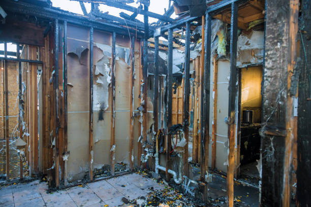 Professional Emergency Fire Cleanup technician working in Sandy, UT